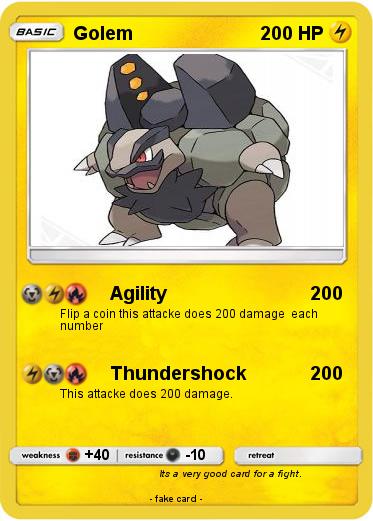 Pokemon Golem