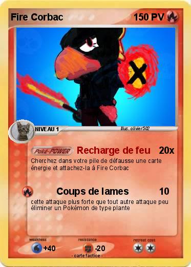 Pokemon Fire Corbac
