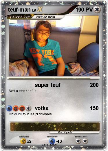 Pokemon teuf-man