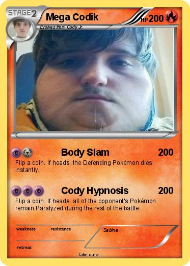 Pokemon Mega Codik