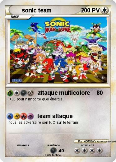 Pokemon sonic team
