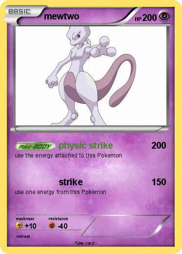 Pokemon mewtwo