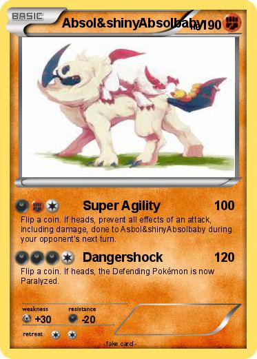Pokemon Absol&shinyAbsolbaby