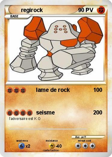 Pokemon regirock