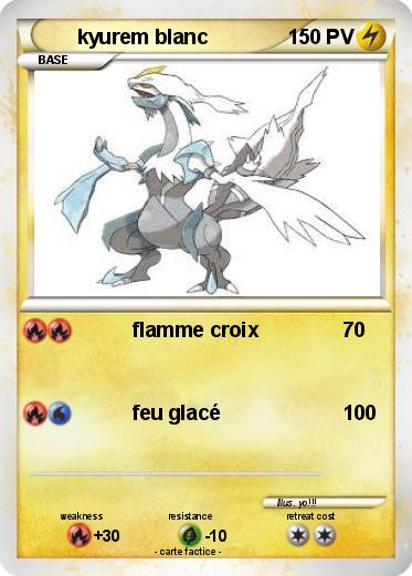 Pokemon kyurem blanc
