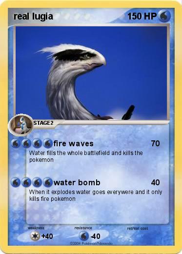 Pokemon real lugia