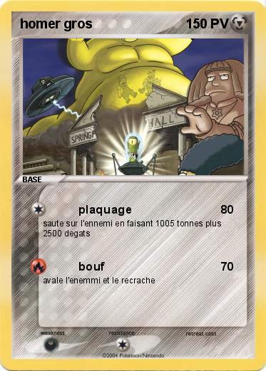 Pokemon homer gros