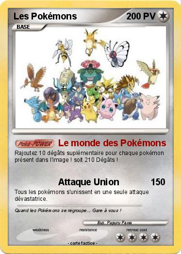 Pokemon Les Pokémons