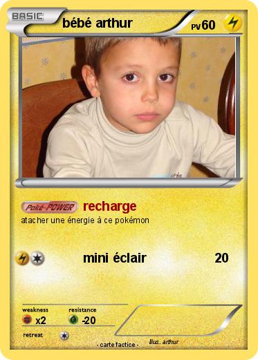 Pokemon bébé arthur