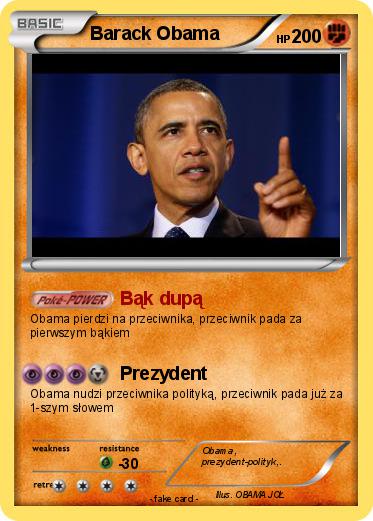 Pokemon Barack Obama