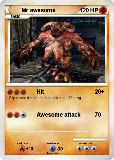 Pokemon Mr awesome