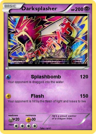 Pokemon Darksplasher