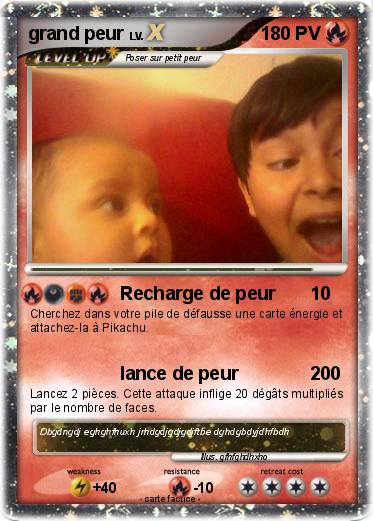Pokemon grand peur
