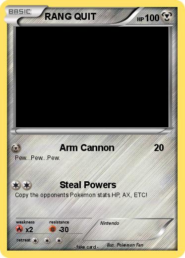 Pokemon RANG QUIT