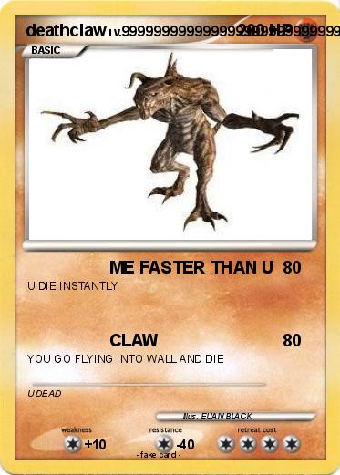 Pokemon deathclaw