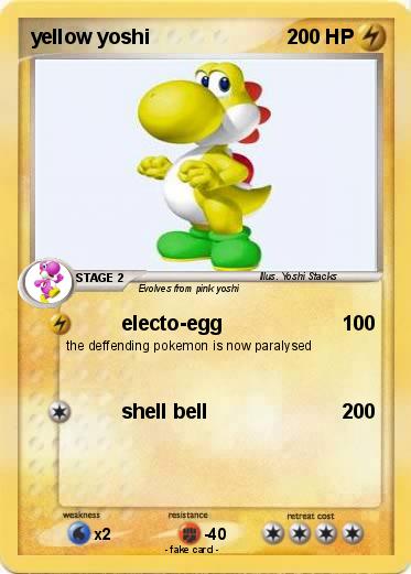 Pokemon yellow yoshi
