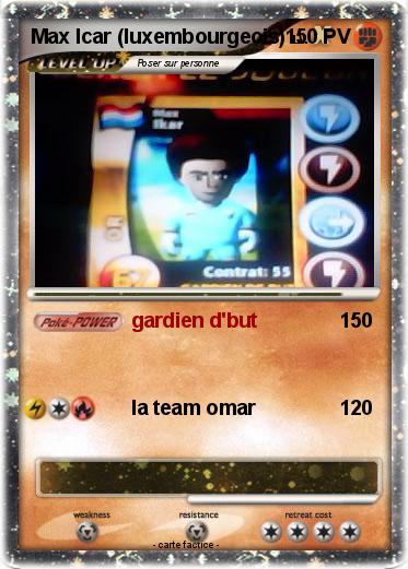 Pokemon Max Icar (luxembourgeois)