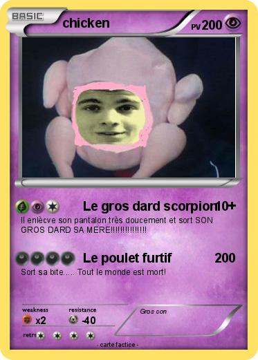 Pokemon chicken