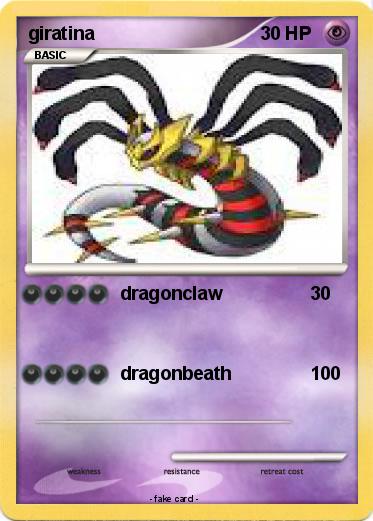 Pokemon giratina