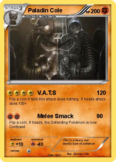 Pokemon Paladin Cole