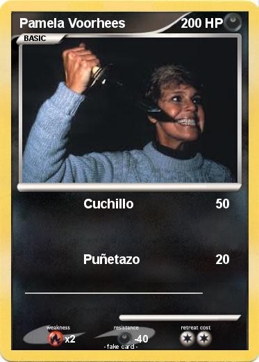 Pokemon Pamela Voorhees