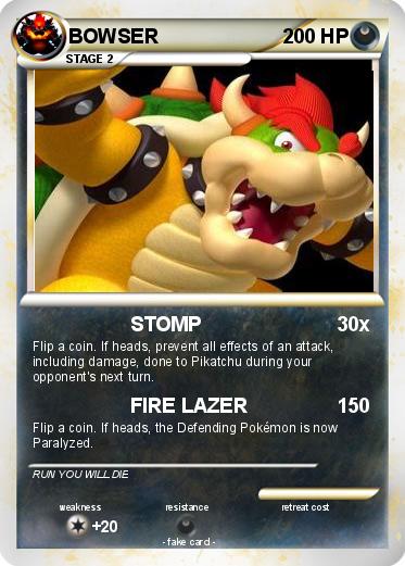 Pokemon BOWSER