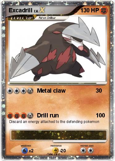 Pokemon Excadrill