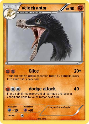 Pokemon Velociraptor