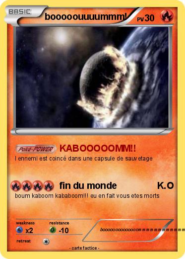 Pokemon booooouuuummm!