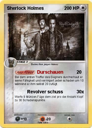 Pokemon Sherlock Holmes