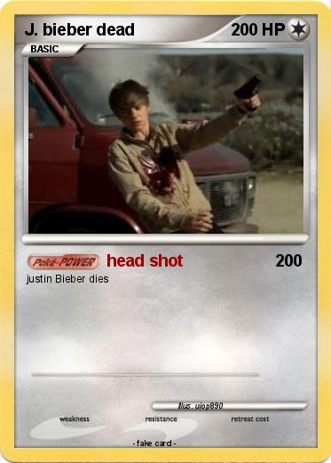 Pokemon J. bieber dead