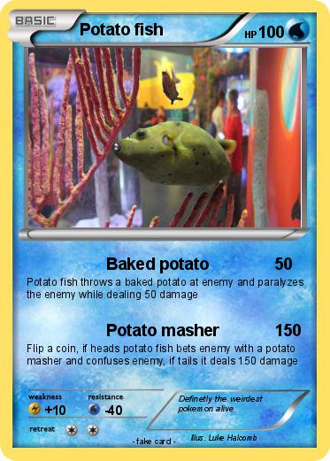 Pokemon Potato fish