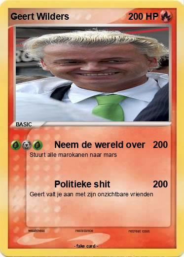 Pokemon Geert Wilders