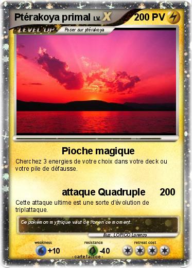 Pokemon Ptérakoya primal