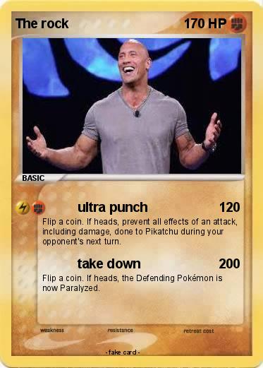 Pokemon The rock