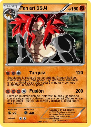 Pokemon Fan art SSJ4