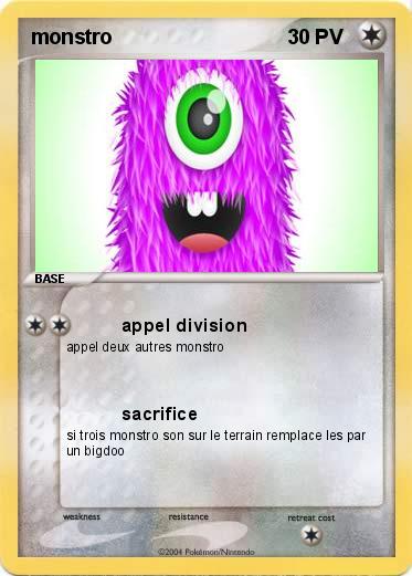 Pokemon monstro