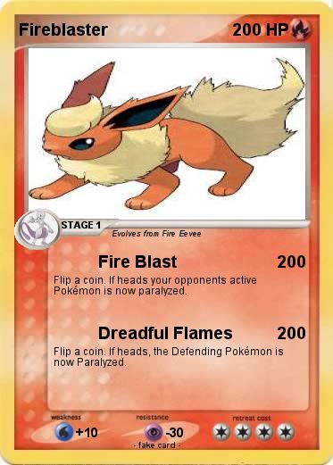 Pokemon Fireblaster