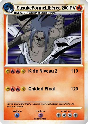 Pokemon SasukeFormeLibérée