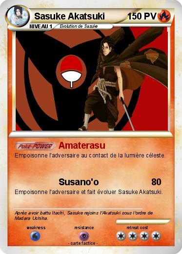 Pokemon Sasuke Akatsuki