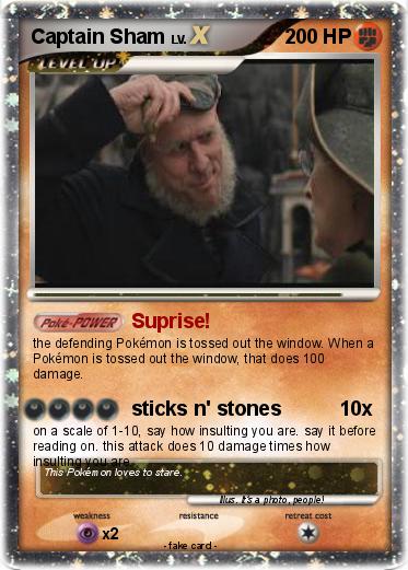 Pokemon Captain Sham