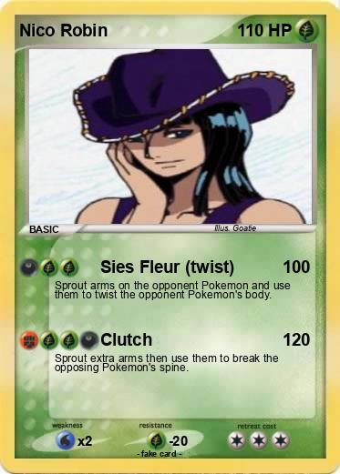 Pokemon Nico Robin