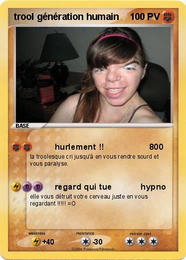 Pokemon trool génération humain