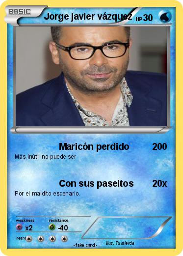 Pokemon Jorge javier vázquez