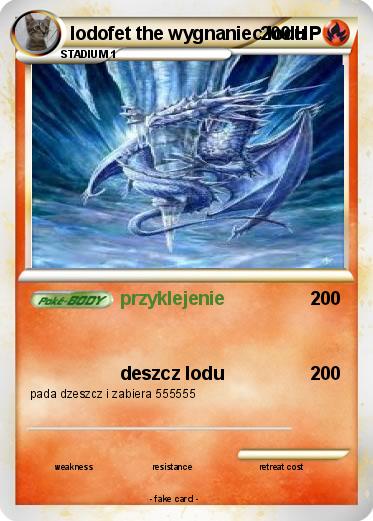 Pokemon lodofet the wygnaniec lodu