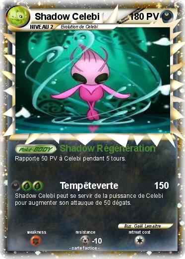 Pokemon Shadow Celebi