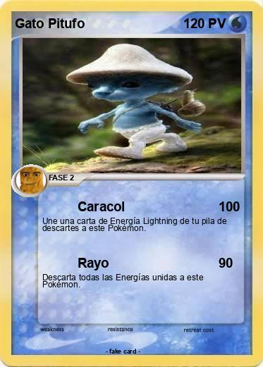Pokemon Gato Pitufo