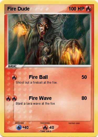 Pokemon Fire Dude