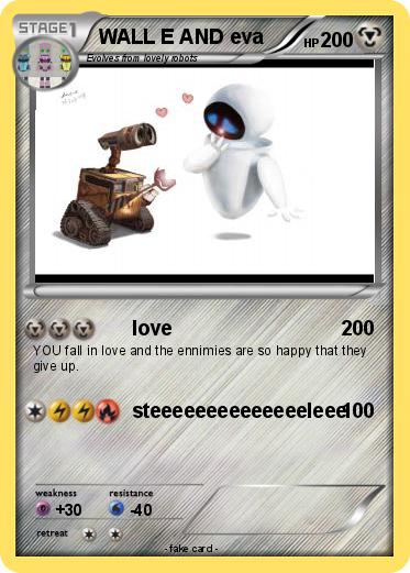 Pokemon WALL E AND eva