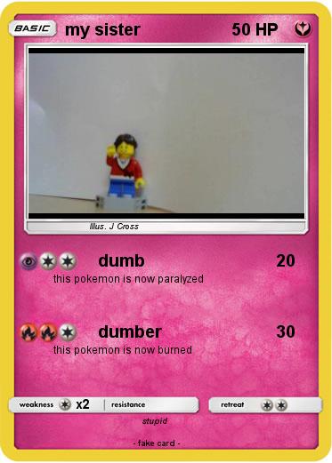 Pokemon my sister